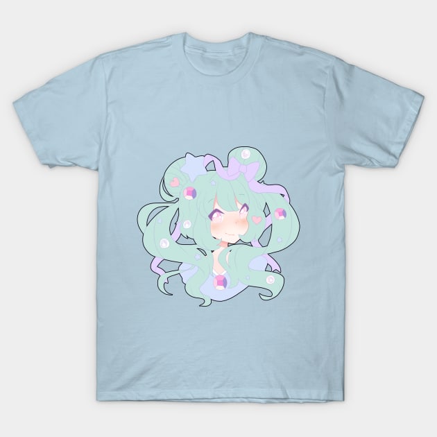 Deco Girl T-Shirt by PrettyPastelStudios